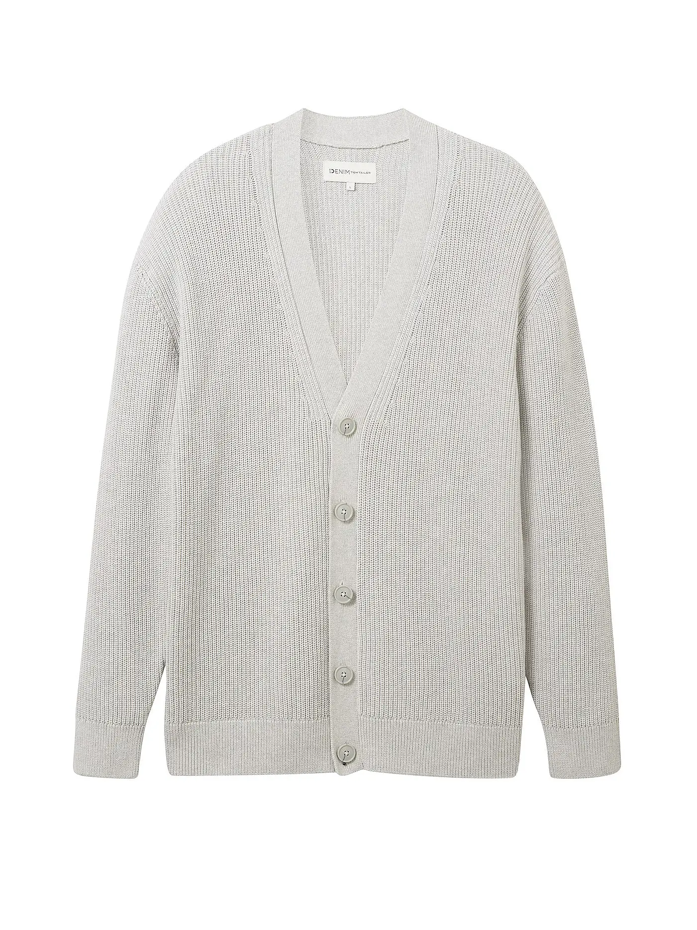 TOM TAILOR DENIM | Cardigan | grau